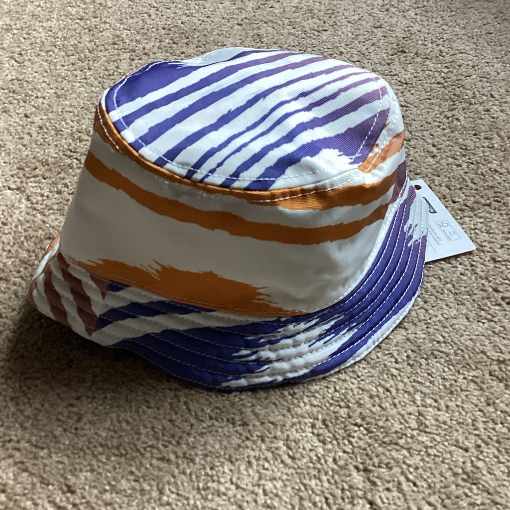Missoni Striped Purple And Orange Hat